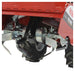 Maxim RT190H rear tine tiller tire and tine close-up