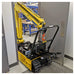 Movex TT-270 stair climbing crane compact doorway access view