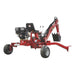 NorTrac Towable Backhoe Trencher - 15 HP - Operator Seat Controls