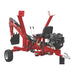 NorTrac Towable Backhoe Trencher - 15 HP - Outrigger Setup