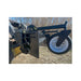 Star Industries skid steer power rake side profile