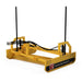 Roadrunner grader blade add-on configuration for laser mount and precision grading setup