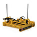Roadrunner grader blade add-on setup shown for controlled finish grading
