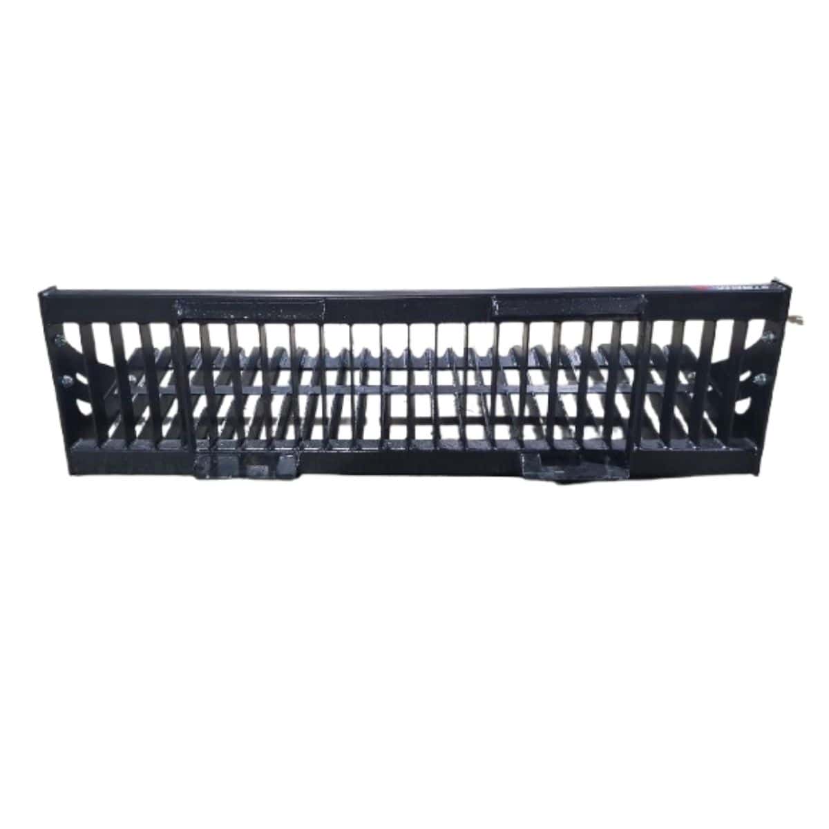 Skid Steer Rock Bucket Attachment Storm Attachments Back View