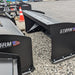 Skid Steer Snow Pusher Storm Attachments Side View