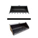 Star Industries extreme duty skid steer bucket blade and teeth detail