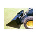 Star Industries heavy duty skid steer bucket in use