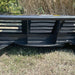 Star Industries mini skid steer brush cutter AR400 blade detail
