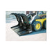 Star Industries skid steer grapple bucket in use
