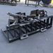 Storm Attachments 72 Inch Heavy Duty Skid Steer Root Grapple Back Left Side View